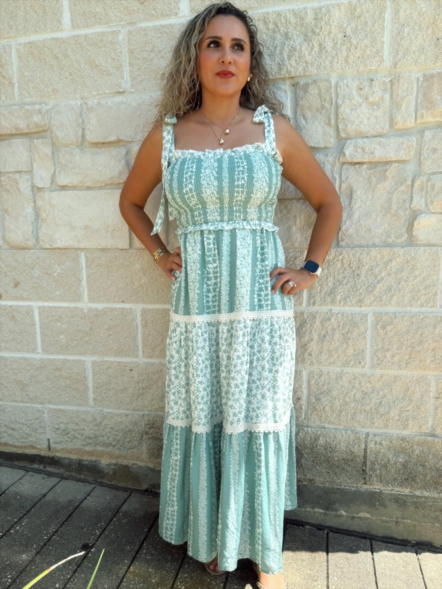 Green Goddess maxi