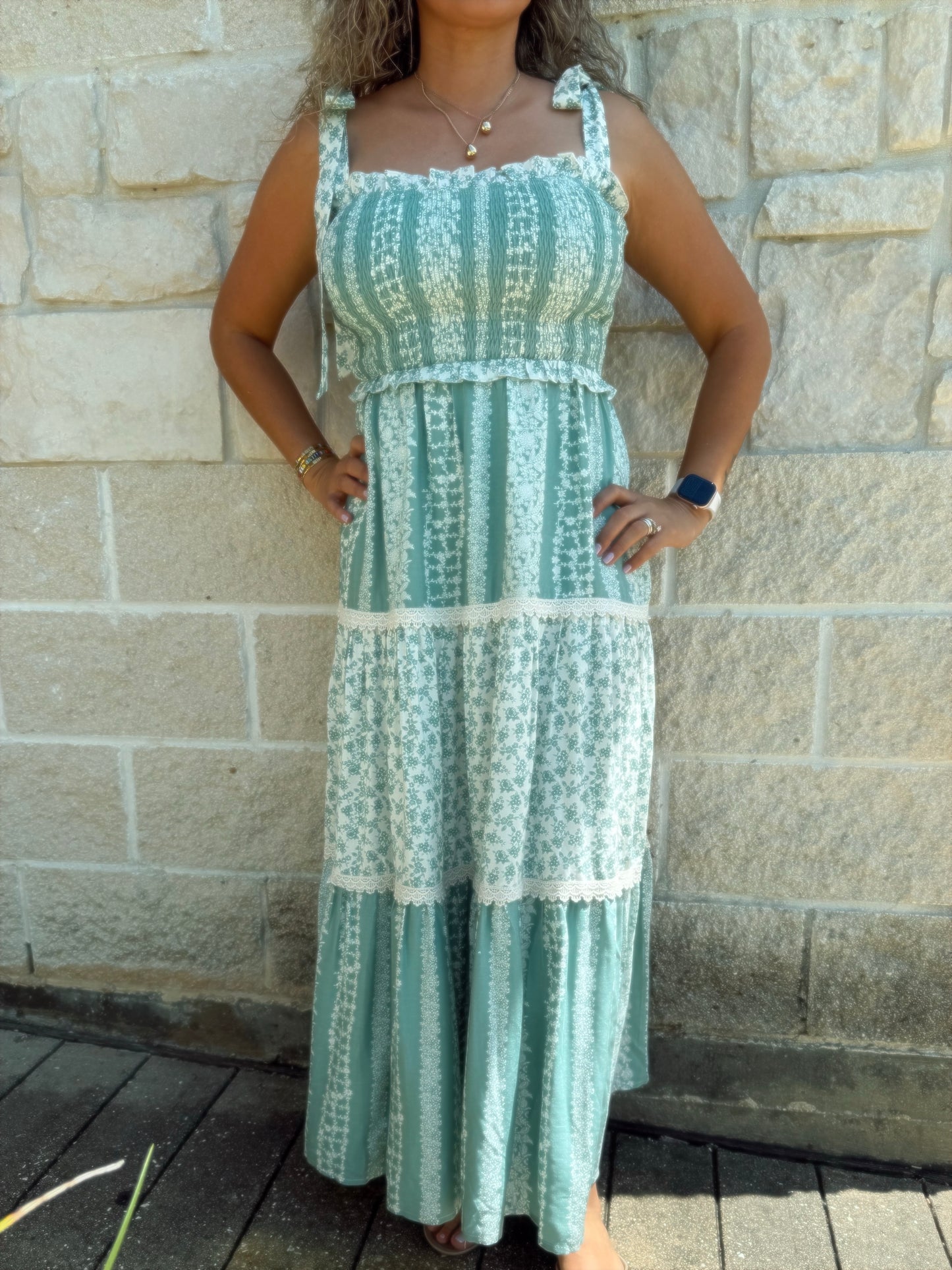 Green Goddess maxi