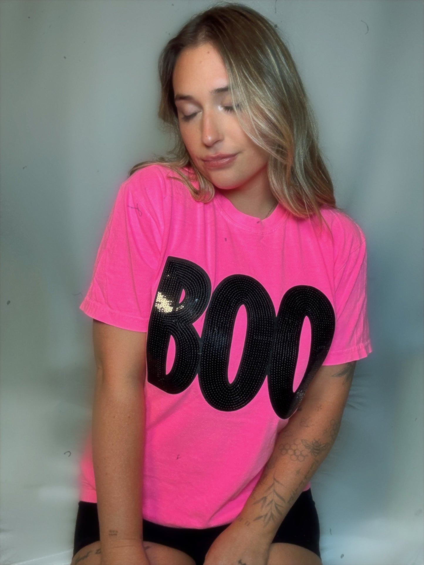 Sequined BOO