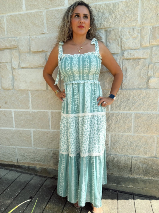 Green Goddess maxi