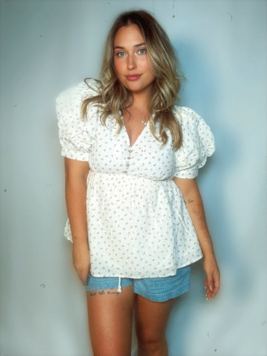 Cottage Core Blouse