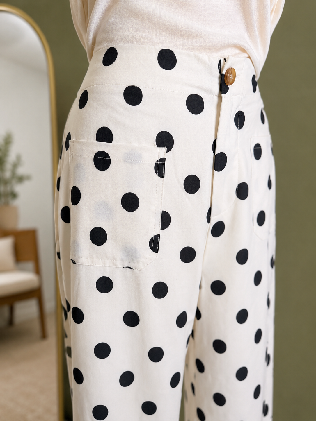 Polka Dot Pants