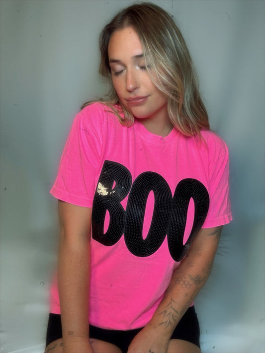 Sequined BOO